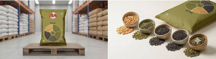 Pulses range, warehouse and bowls